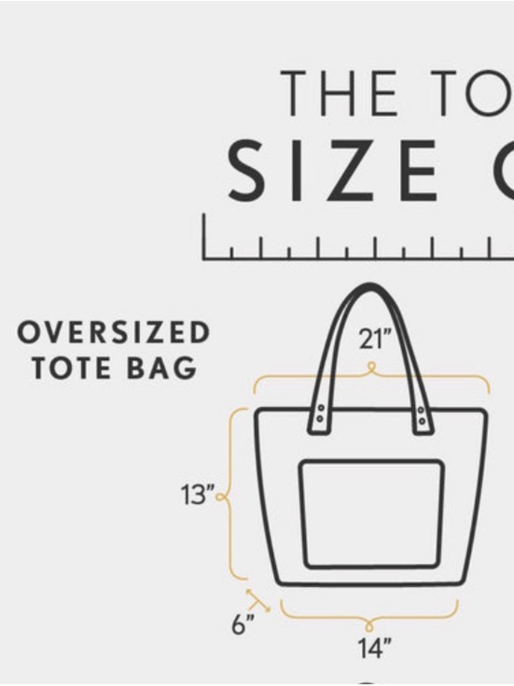 Portland Leather Deep Nutmeg Brown Leather Tote Oversized - Picture 8 of 8